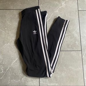 Adidas Originals Three stripe leggings XS